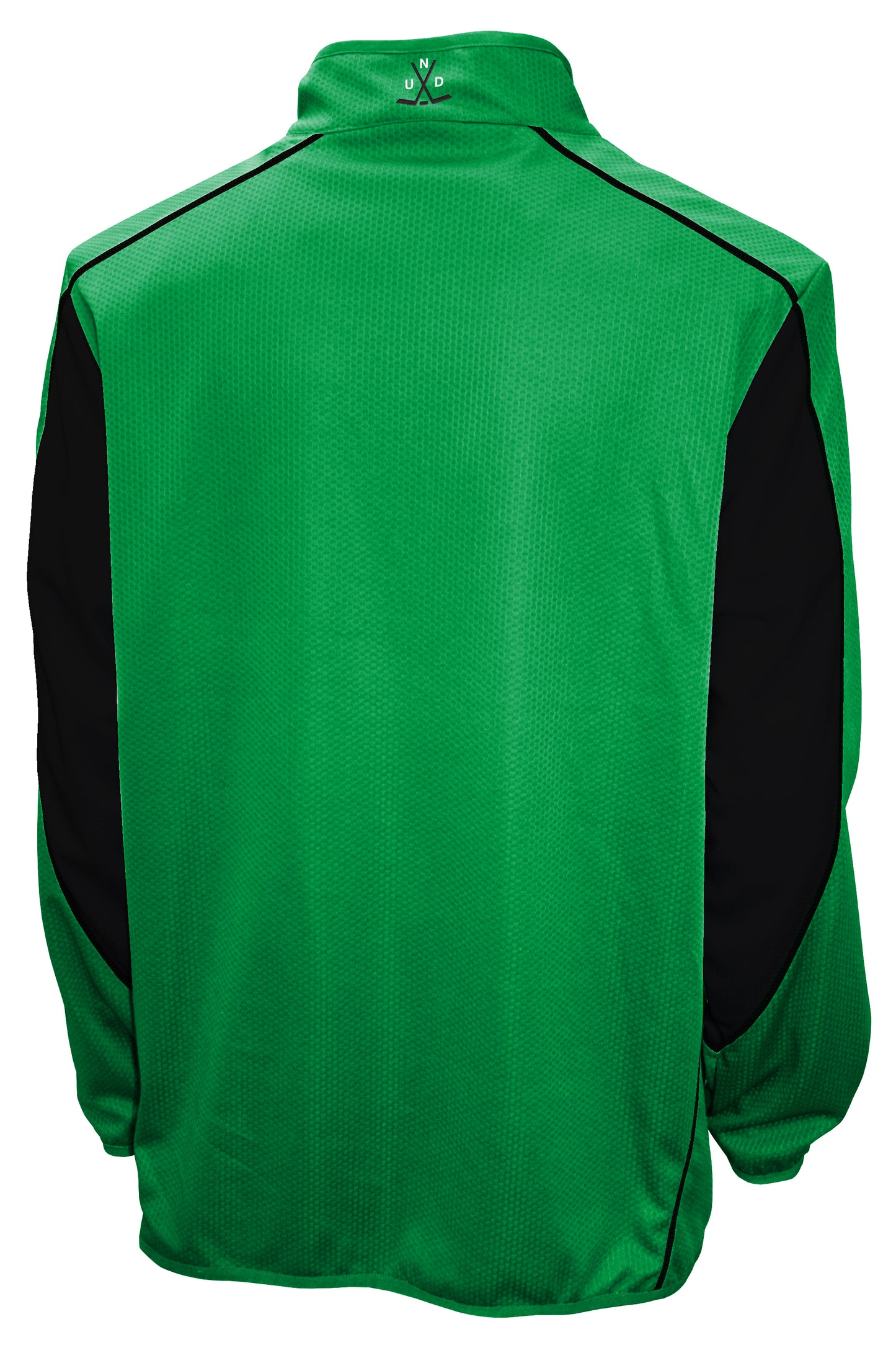 North Dakota Fighting Hawks Franchise Club Flex Thematech Quarter-Zip Pullover Jacket - Green