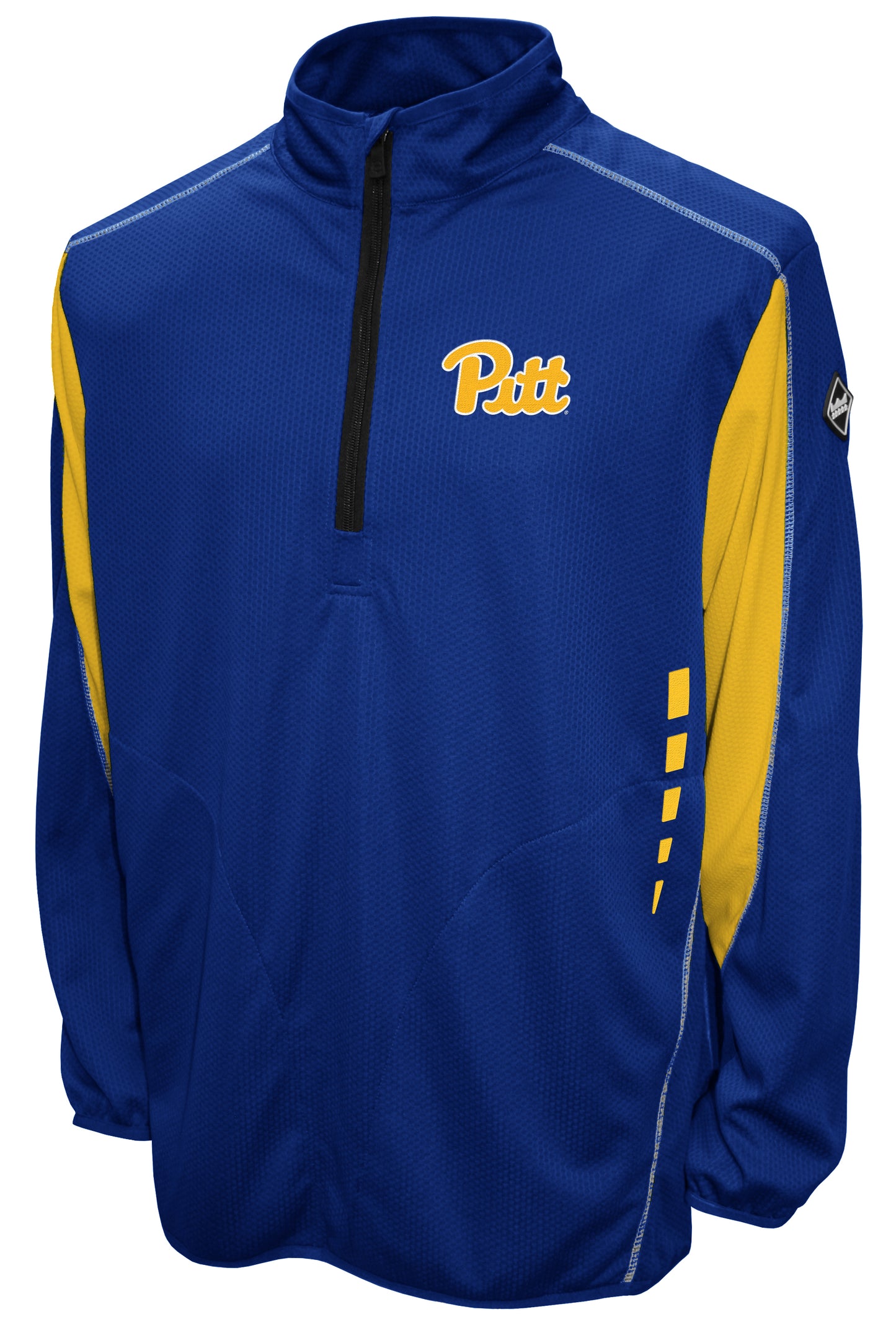 Pittsburgh Panthers Franchise Club Flex Thematech Quarter-Zip Pullover Jacket - Blue