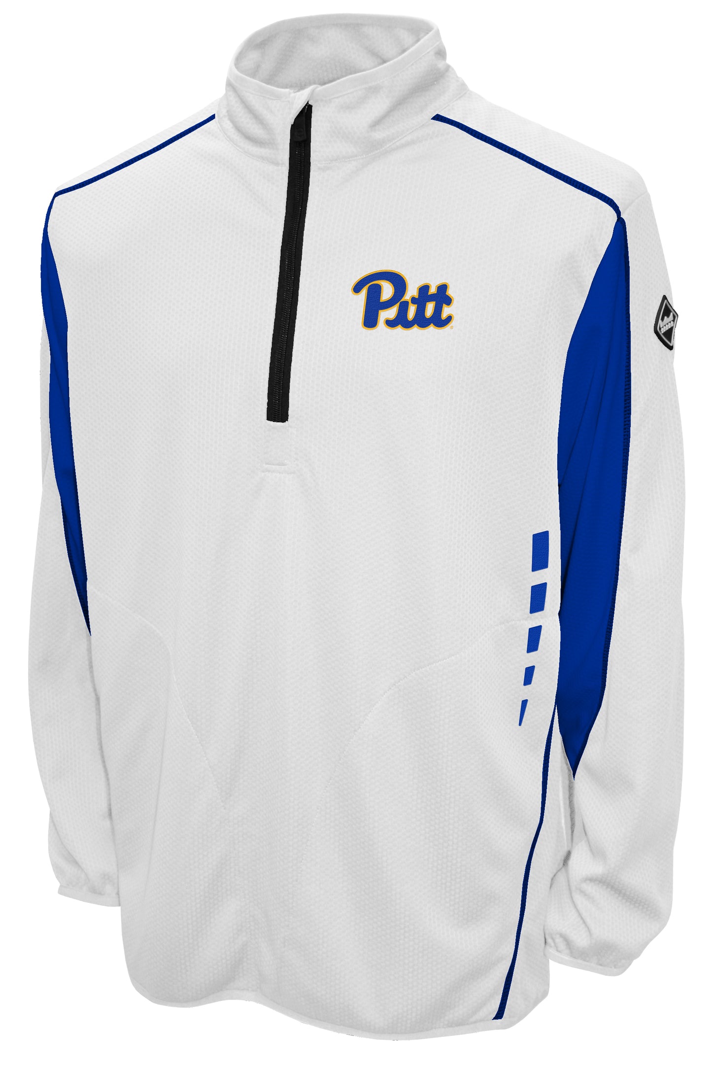 Pittsburgh Panthers Franchise Club Flex Thematech Quarter-Zip Pullover Jacket - White
