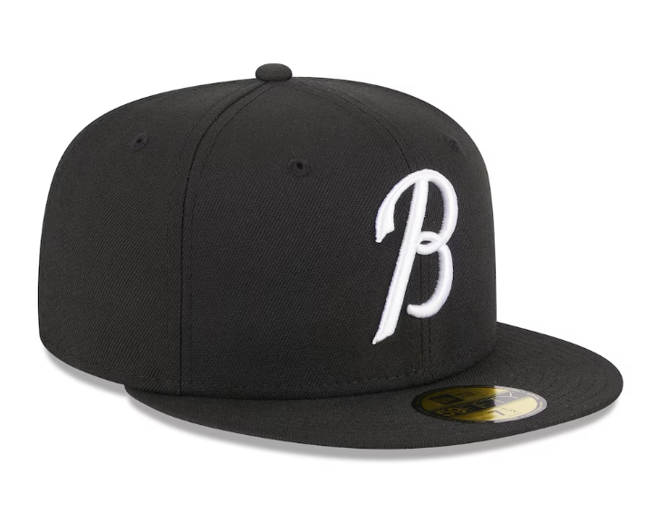 Baltimore Orioles Black & White City Connect 59fifty Hat