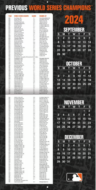 MLB Baltimore Orioles 2025 Wall Calendar