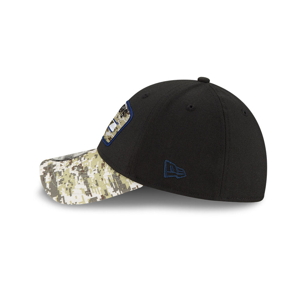 Dallas Cowboys New Era Salute to Service Sideline 39THIRTY Hat - Black/Camo