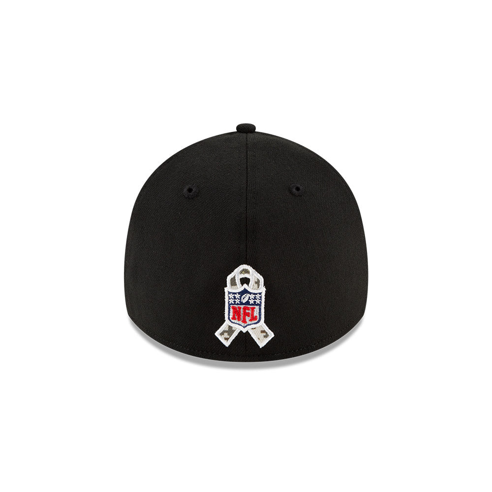 Dallas Cowboys New Era Salute to Service Sideline 39THIRTY Hat - Black/Camo