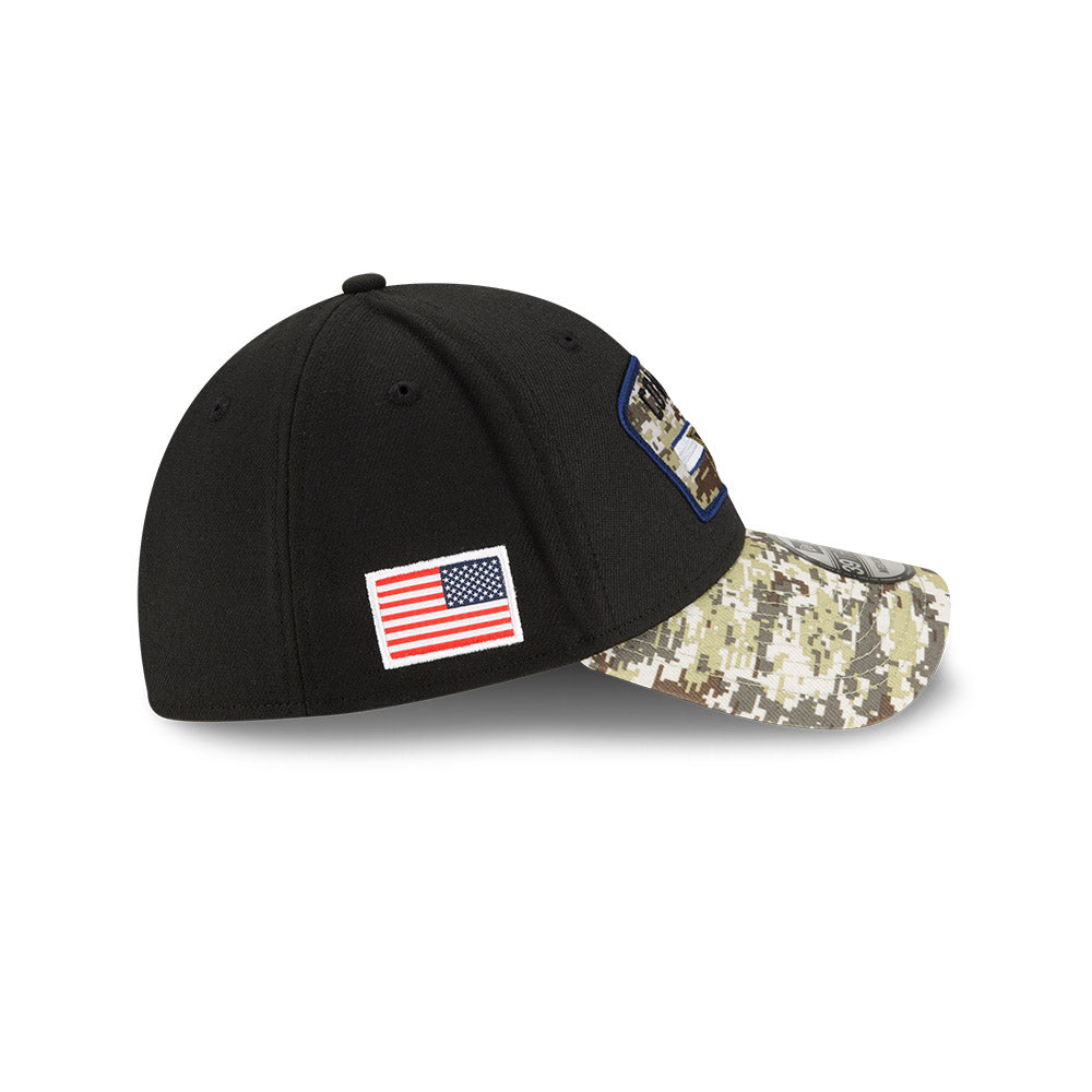 Dallas Cowboys New Era Salute to Service Sideline 39THIRTY Hat - Black/Camo
