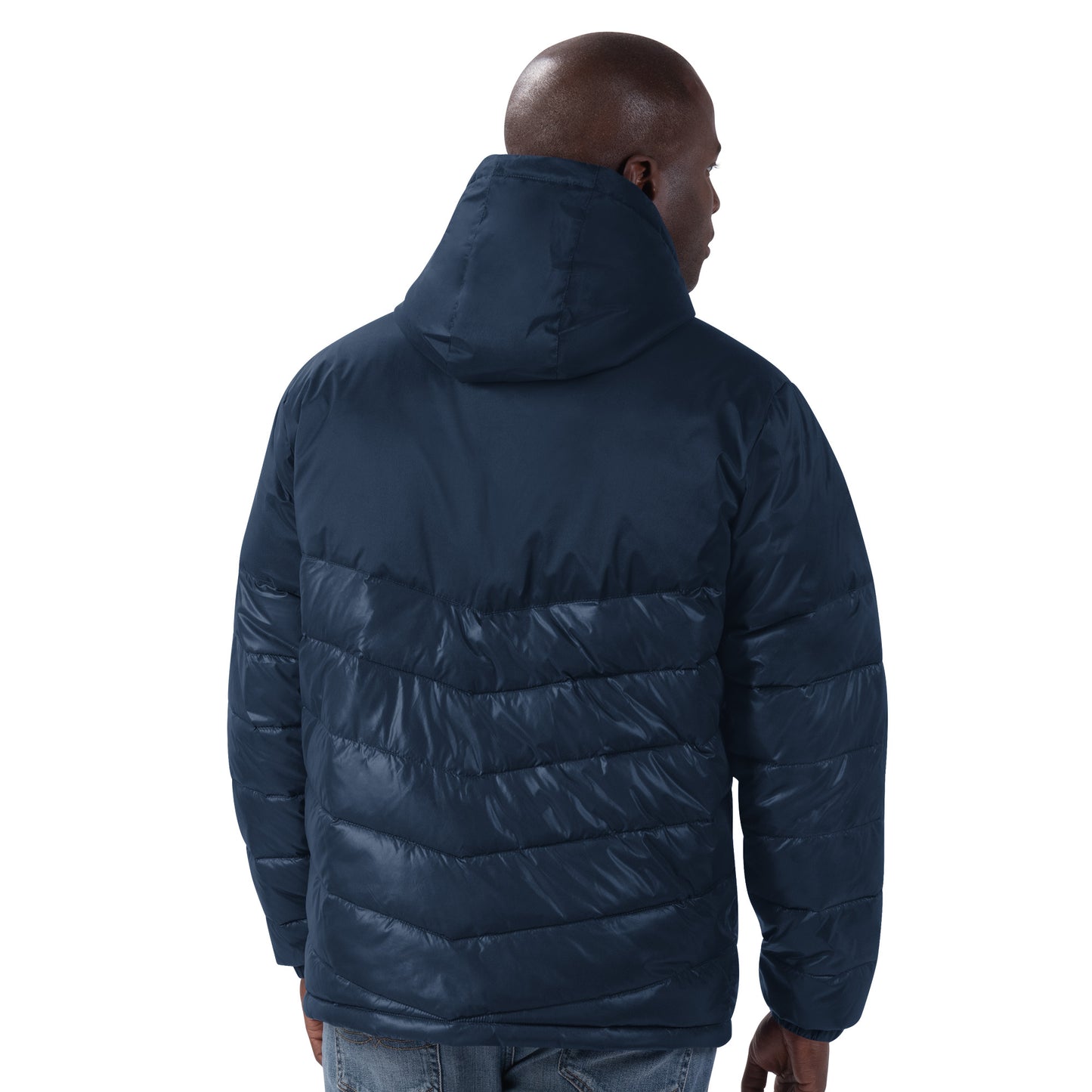 Dallas Cowboys G-III Storm Soft Down Touch Hooded Parka Full-Zip Jacket - Navy