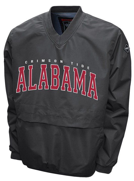Alabama Crimson Tide Franchise Club Members Windshell Jacket - Gray