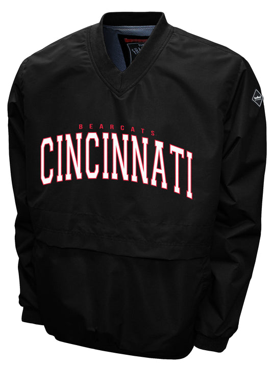 Cincinnati Bearcats Franchise Club Members Windshell Jacket - Black