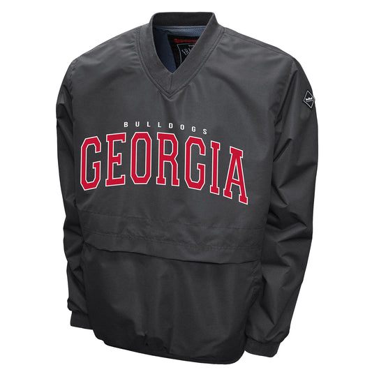 Georgia Bulldogs Franchise Club Members Windshell Jacket - Gray