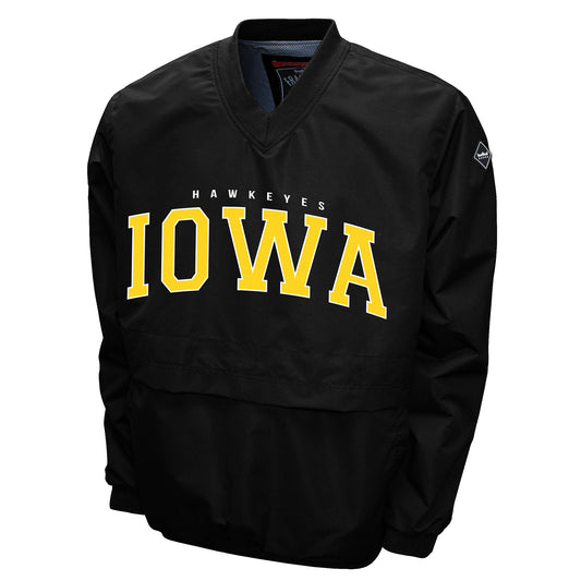 Iowa Hawkeyes Franchise Club Members Windshell Jacket - Black