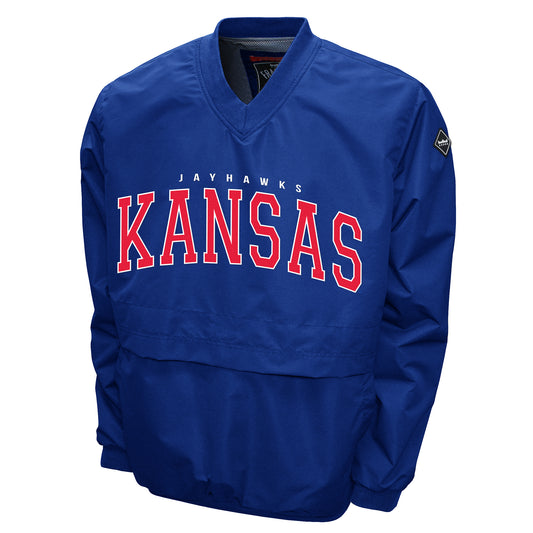 Kansas Jayhawks Franchise Club Members Windshell Jacket - Blue
