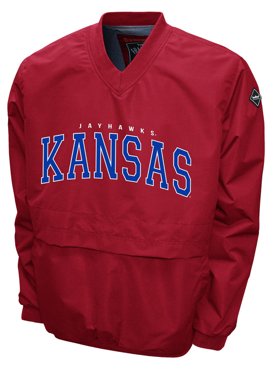 Kansas Jayhawks Franchise Club Members Windshell Jacket - Red