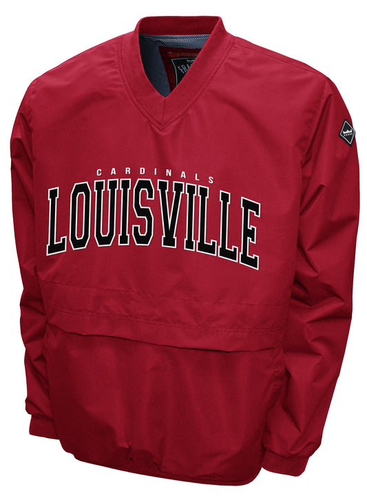 Louisville Cardinals Franchise Club Members Windshell Jacket - Red