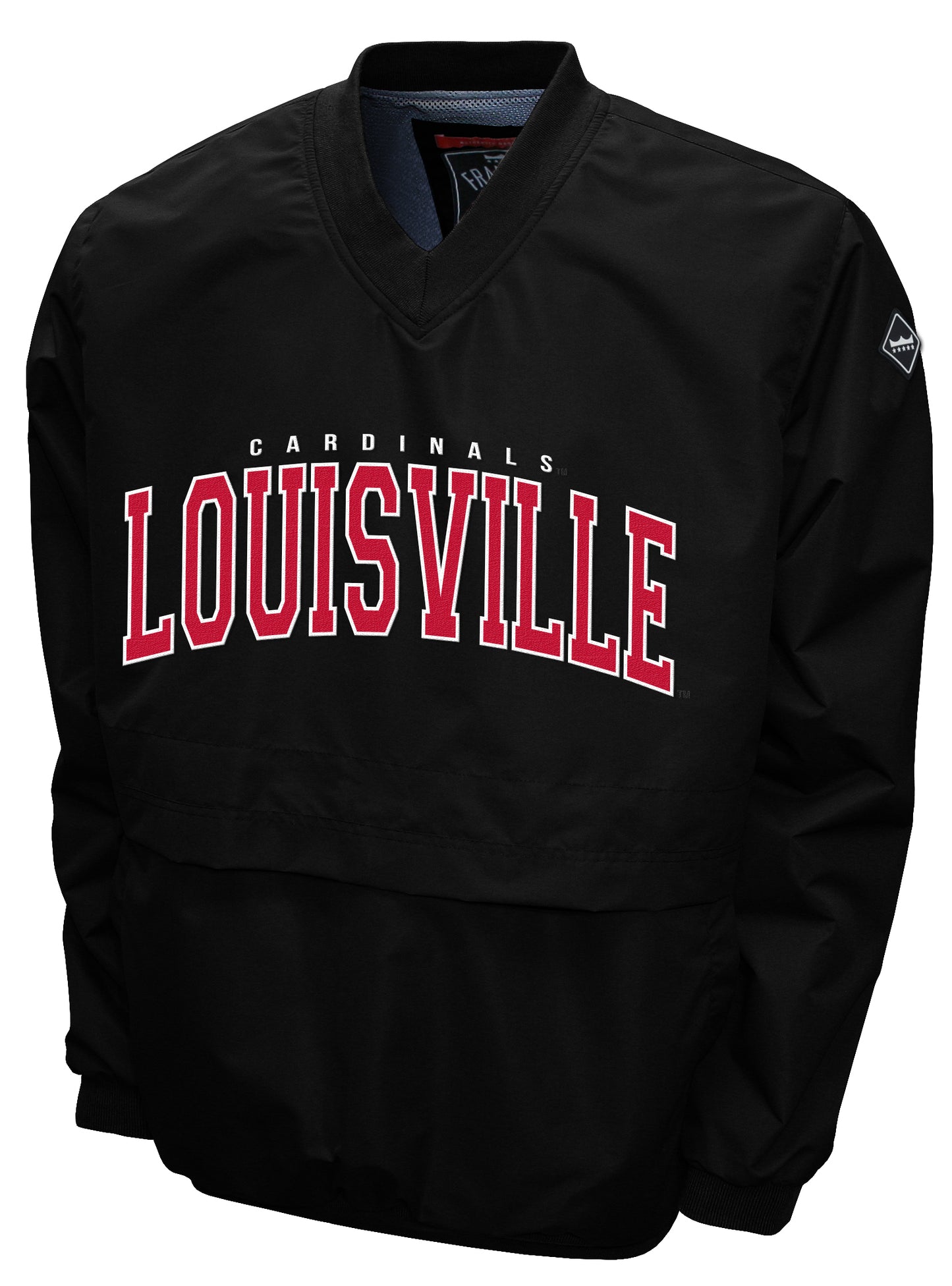 Louisville Cardinals Franchise Club Members Windshell Jacket - Black