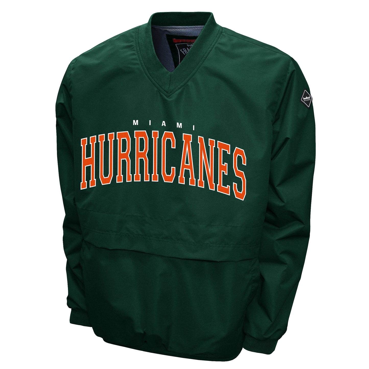 Miami Hurricanes Franchise Club Members Windshell Jacket - Green