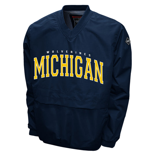 Michigan Wolverines Franchise Club Members Windshell Jacket - Navy