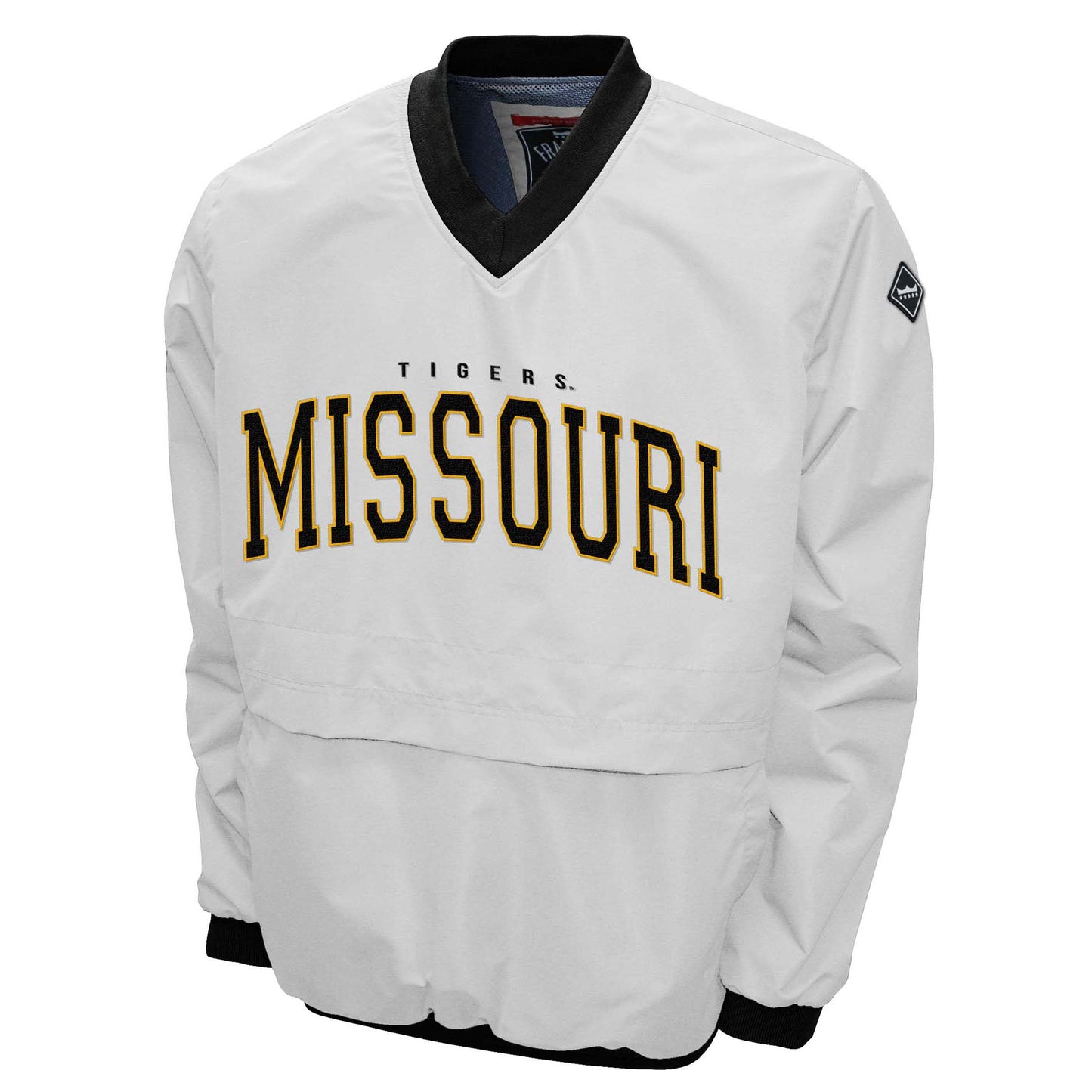 Missouri Tigers Franchise Club Members Windshell Jacket - White