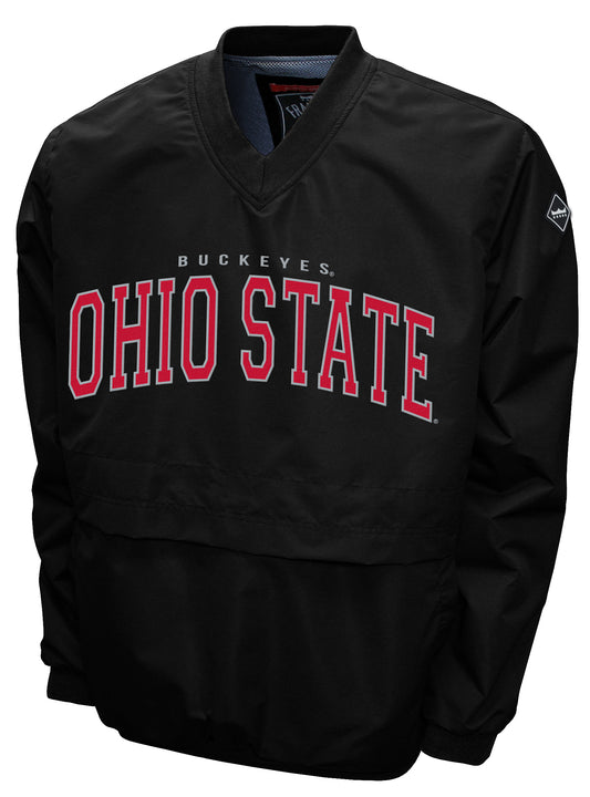 Ohio State Buckeyes Franchise Club Members Windshell Jacket - Black