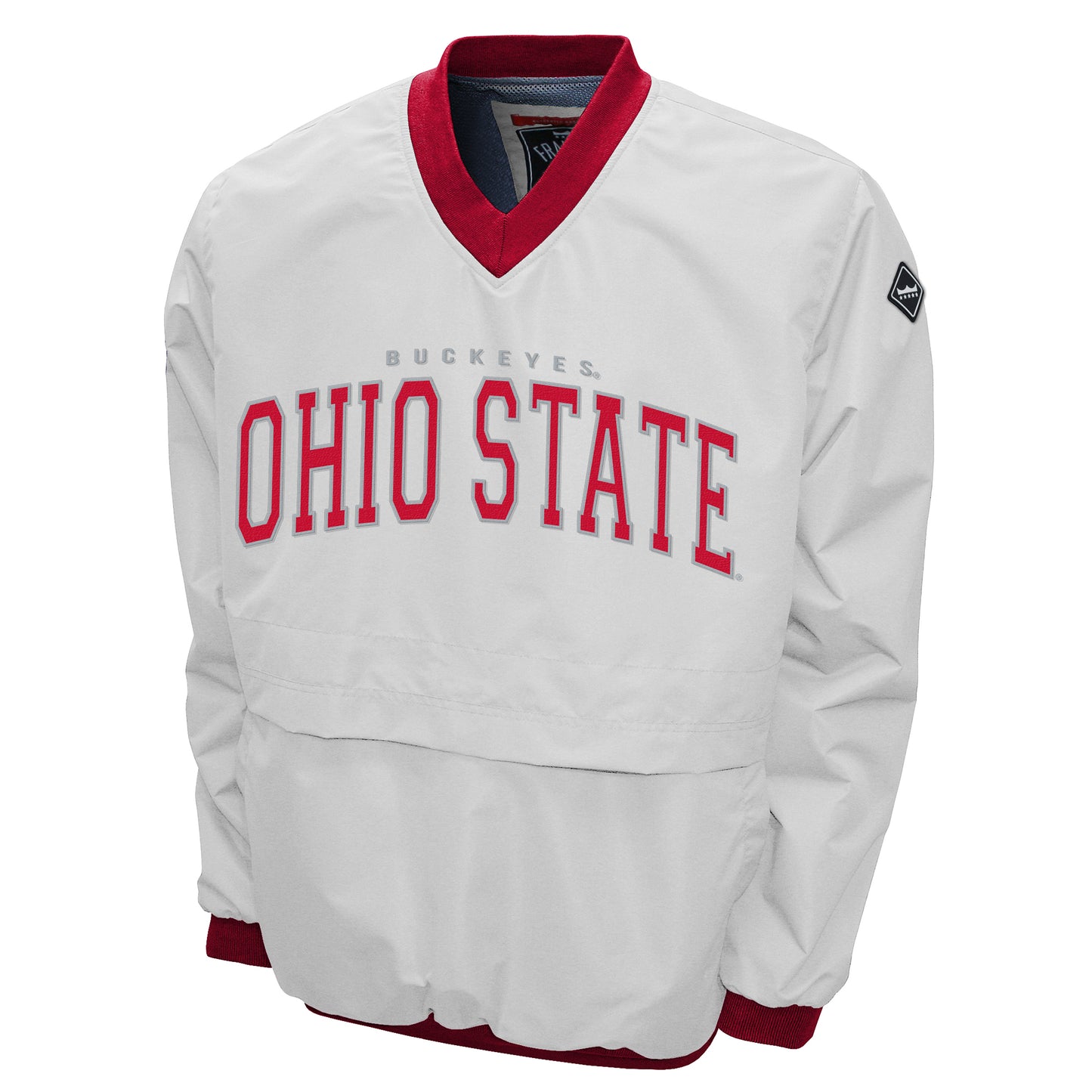 Ohio State Buckeyes Franchise Club Members Windshell Jacket - White