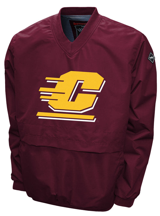 Central Michigan Chippewas Franchise Club Big Logo Windshell Jacket