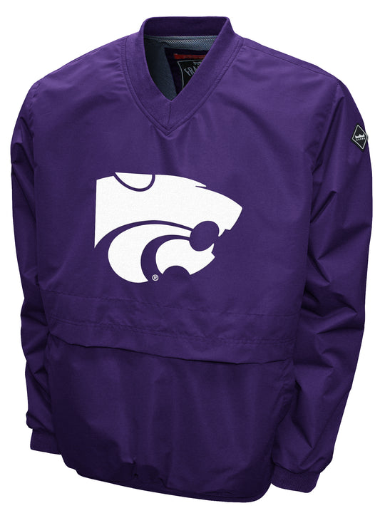 Kansas State Wildcats Franchise Club Big Logo Windshell Jacket - Purple