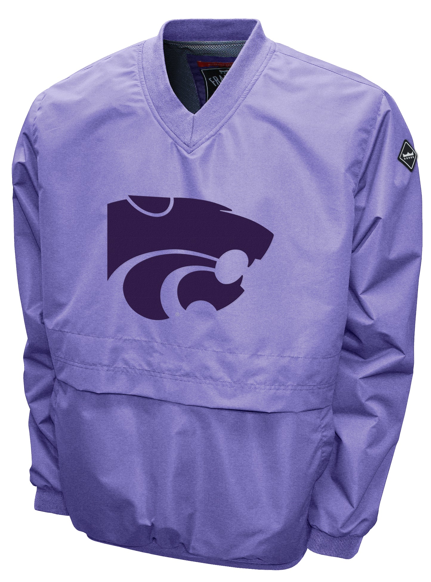 Kansas State Wildcats Franchise Club Big Logo Windshell Jacket - Lavender