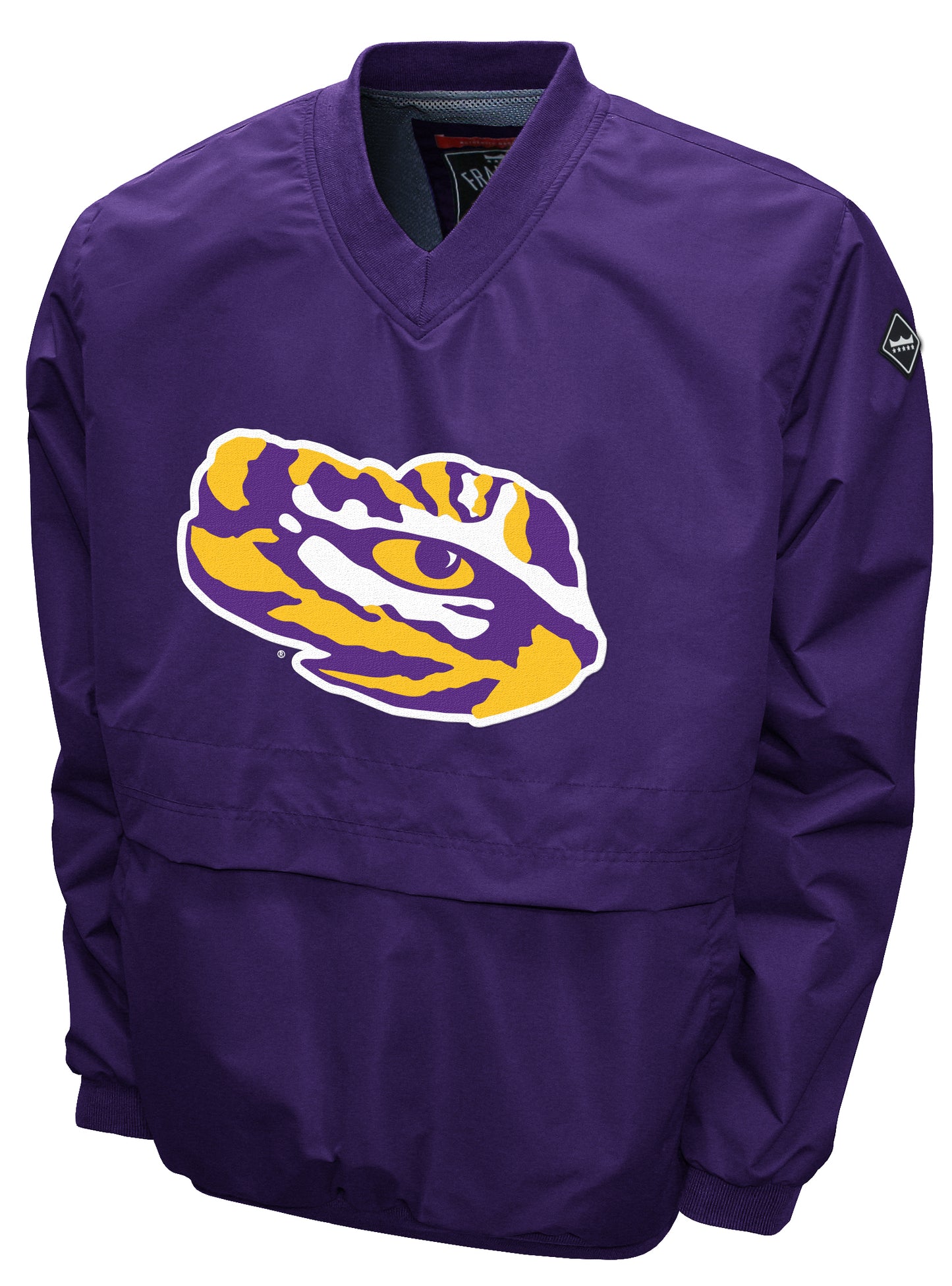 LSU Tigers Franchise Club Big Logo Windshell Jacket - Purple