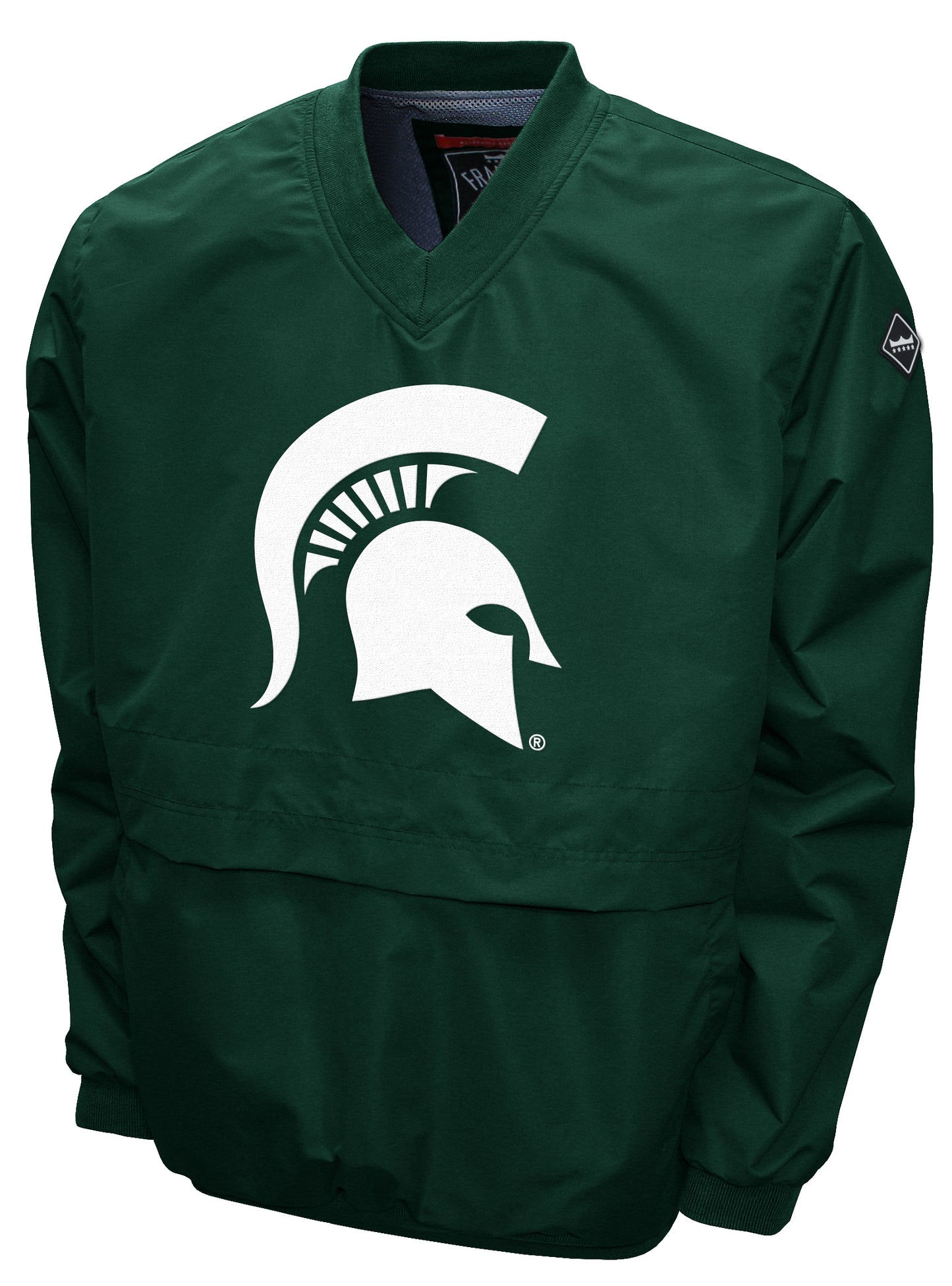 Michigan State Spartans Franchise Club Big Logo Jacket - Green