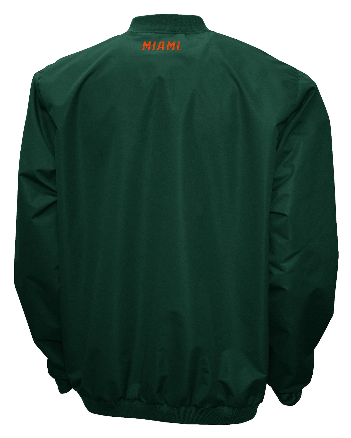 Miami Hurricanes Franchise Club Big Logo Windshell Jacket - Green