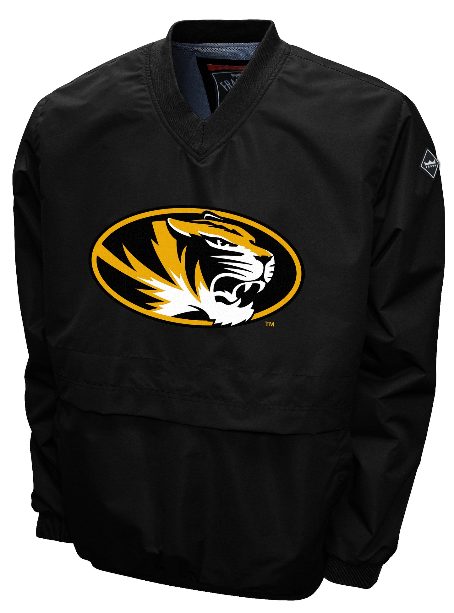 Missouri Tigers Franchise Club Big Logo Windshell Jacket - Black