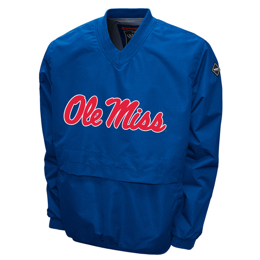 Ole Miss Rebels Franchise Club Big Logo Windshell Jacket
