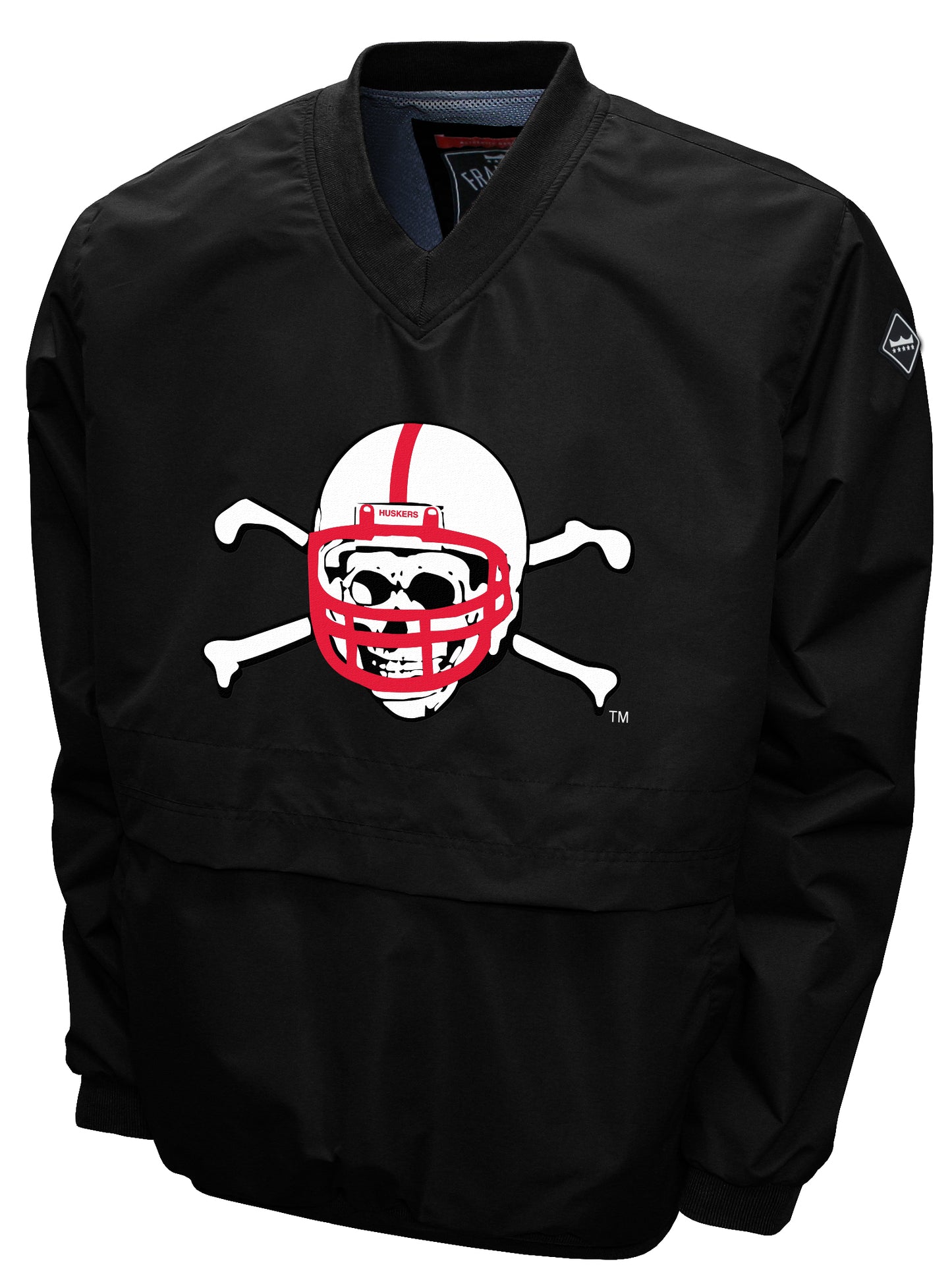 Nebraska Cornhuskers Franchise Club Big Logo Jacket - Black