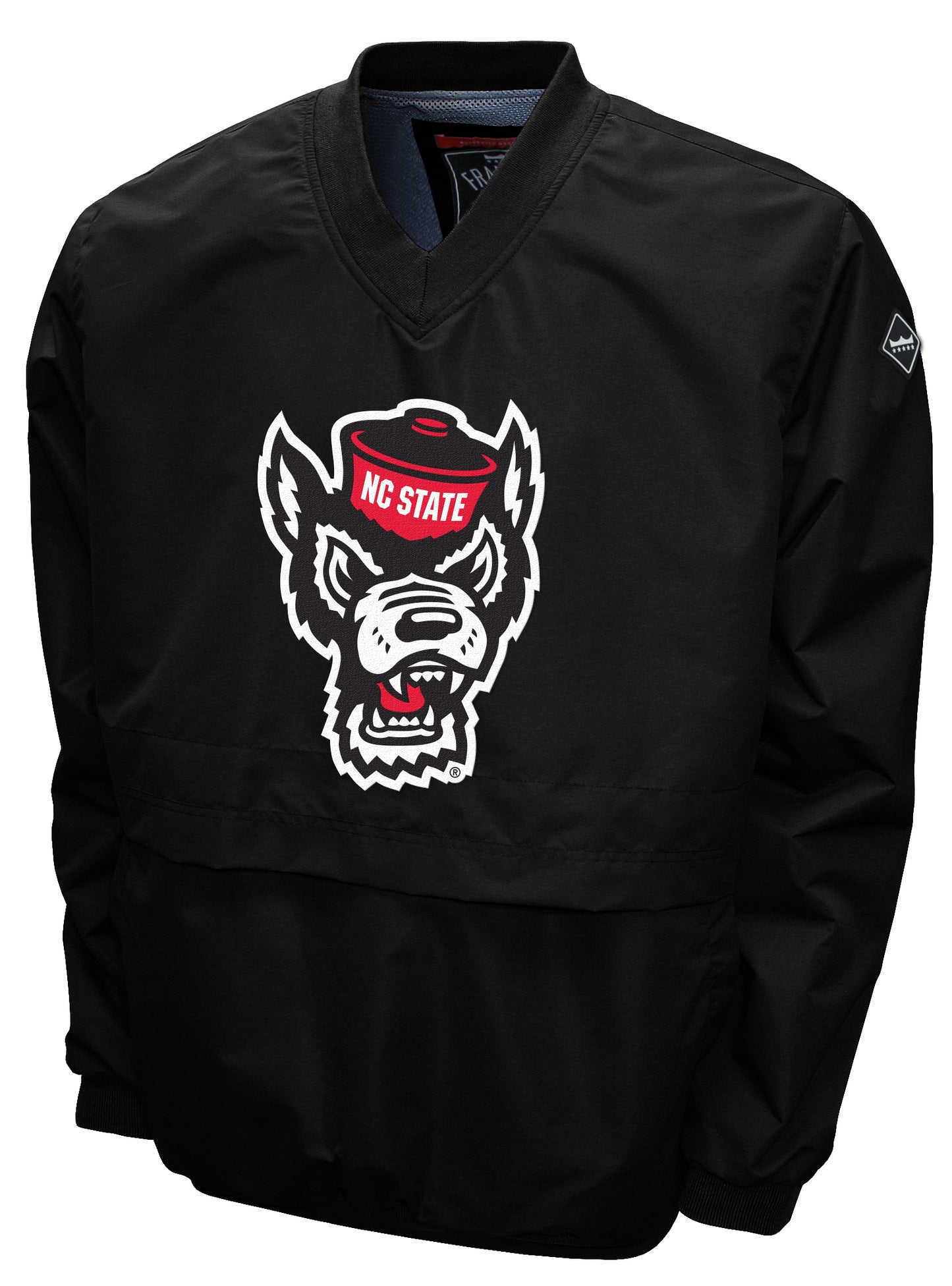 NC State Wolfpack Franchise Club Big Logo Windshell Jacket - Black