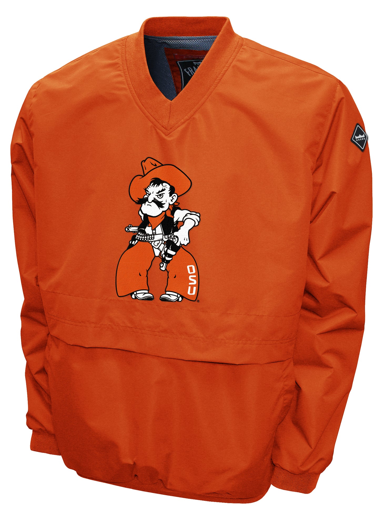 Oklahoma State Cowboys Franchise Club Big Logo Windshell Jacket - Orange