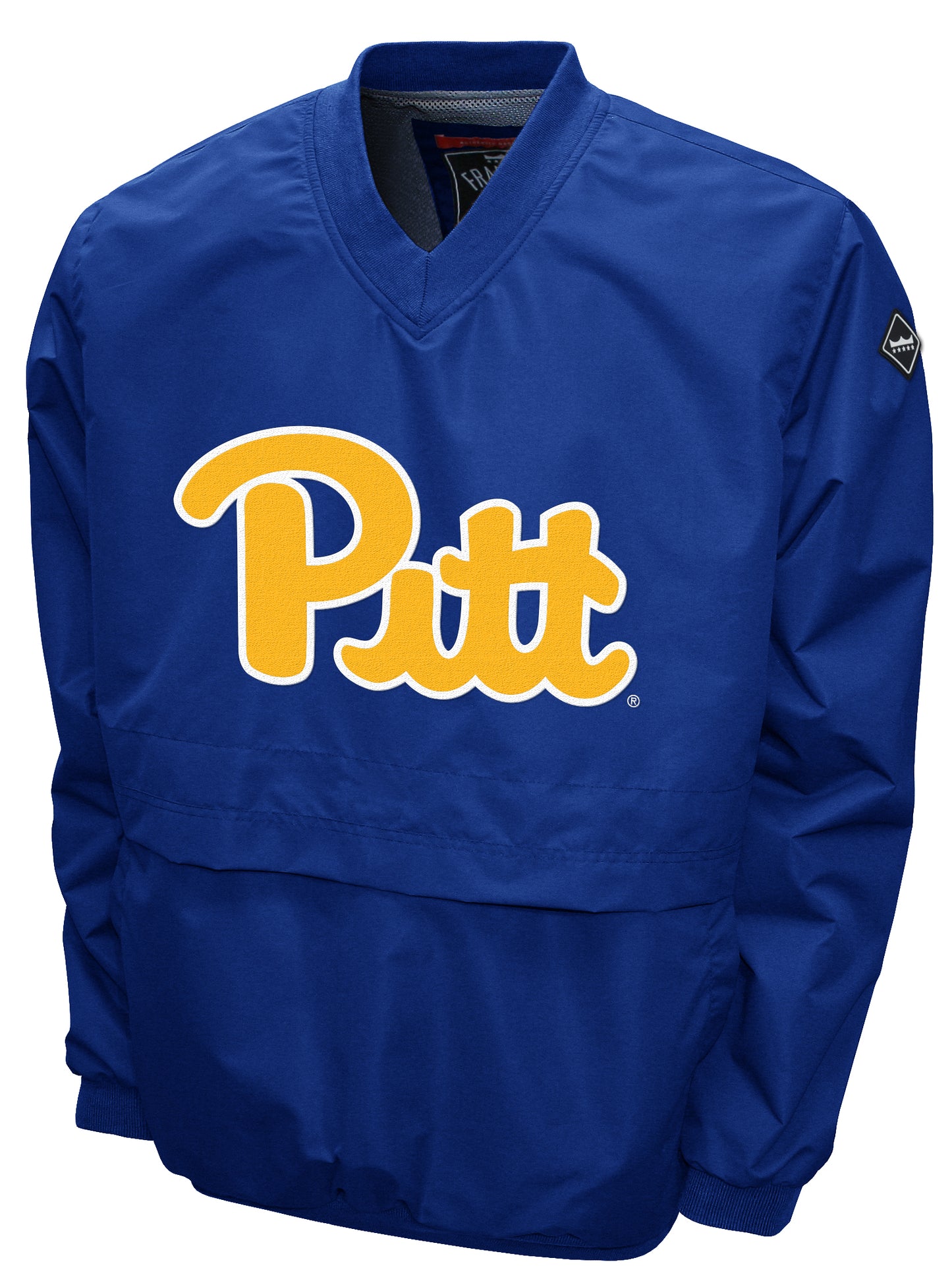 Pittsburgh Panthers Franchise Club Big Logo Windshell Jacket - Blue