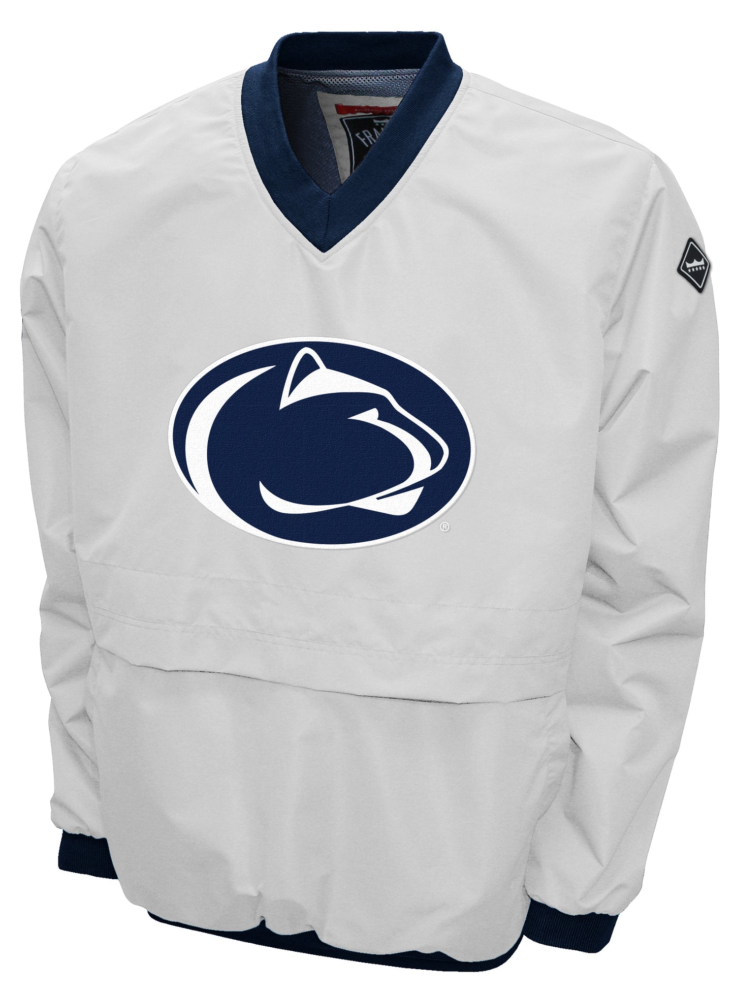 Penn State Nittany Lions Franchise Club Big Logo Windshell Jacket - White