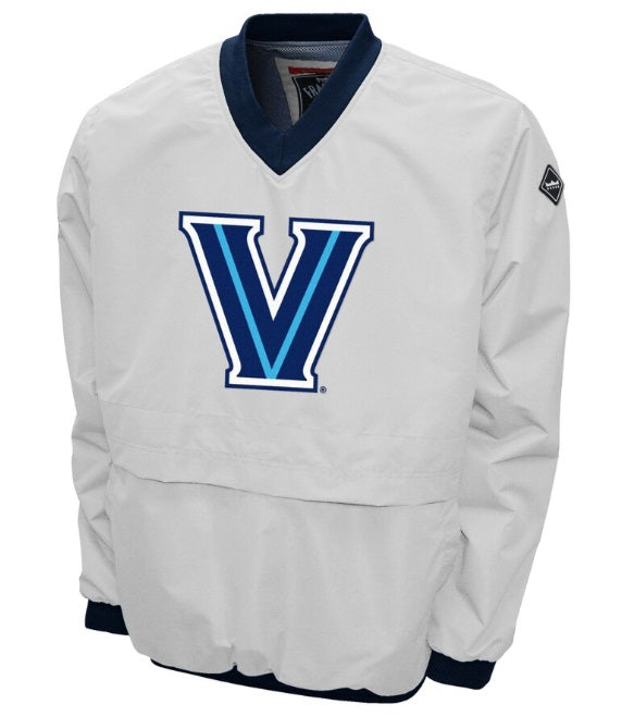 Villanova Wildcats Franchise Club Big Logo Windshell Jacket - White