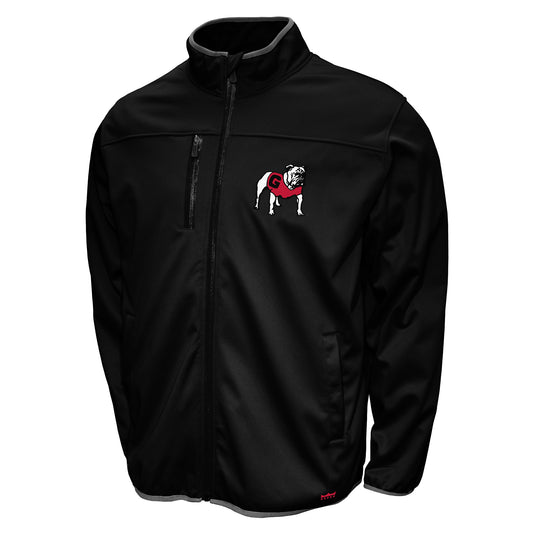 Georgia Bulldogs Franchise Club FC Softshell Jacket - Black