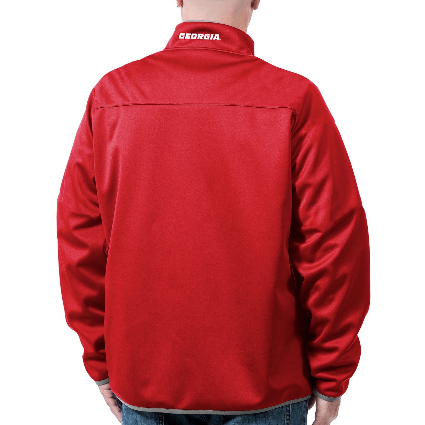 Georgia Bulldogs Franchise Club Red Alternate Softshell Full-Zip Jacket