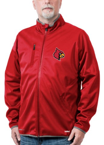 Louisville Cardinals Franchise Club FC Softshell Jacket - Red