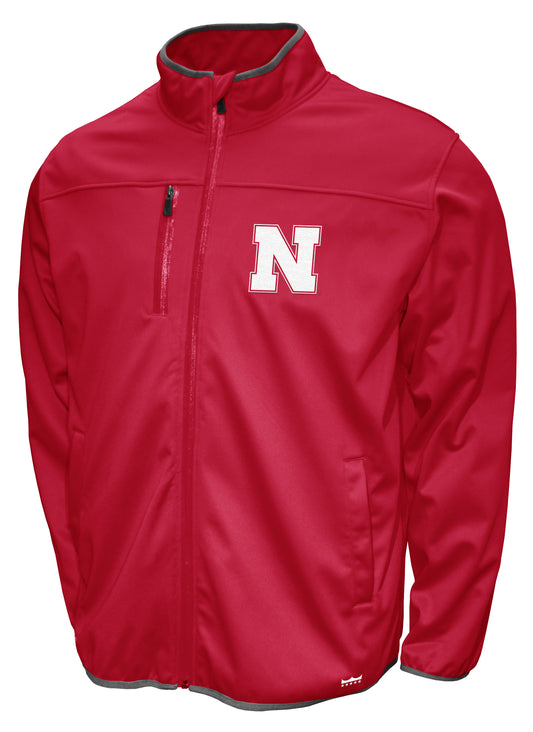 Nebraska Cornhuskers Franchise Club FC Softshell Jacket - Script