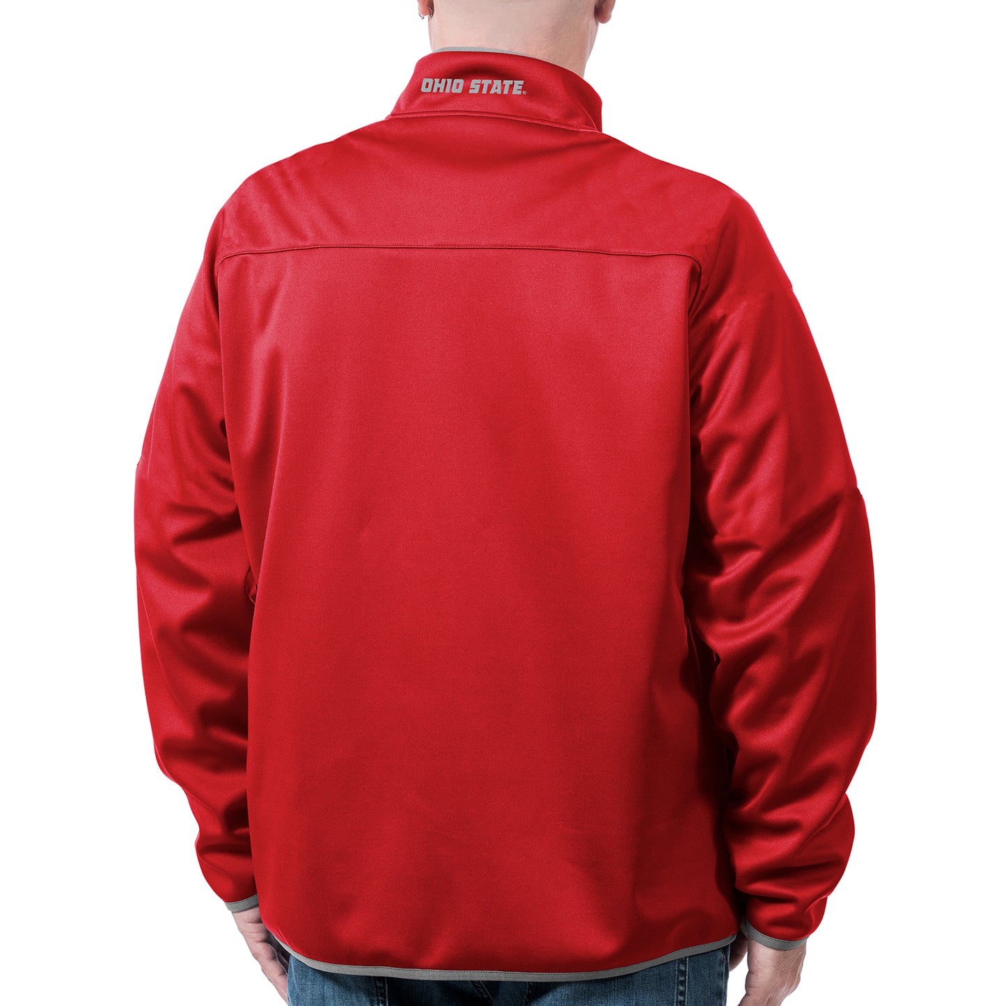 Ohio State Buckeyes Franchise Club Scarlet Softshell Full-Zip Jacket - Red