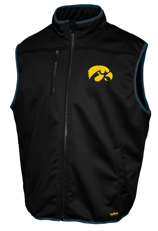 Iowa Hawkeyes Franchise Club Softshell Vest
