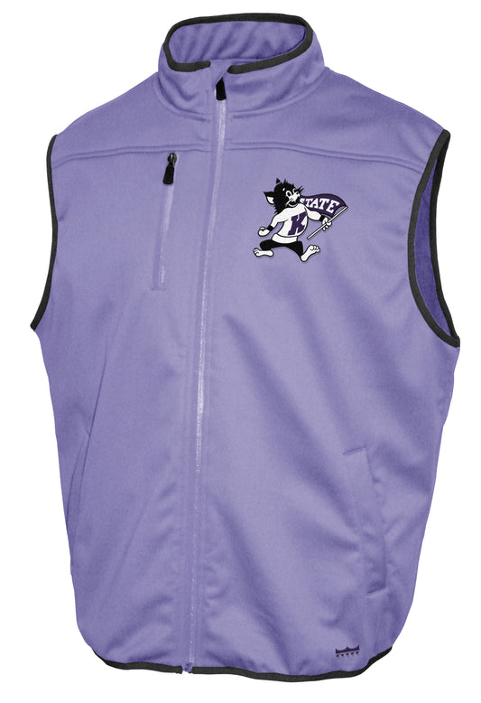 Kansas State Wildcats Franchise Club Softshell Vest