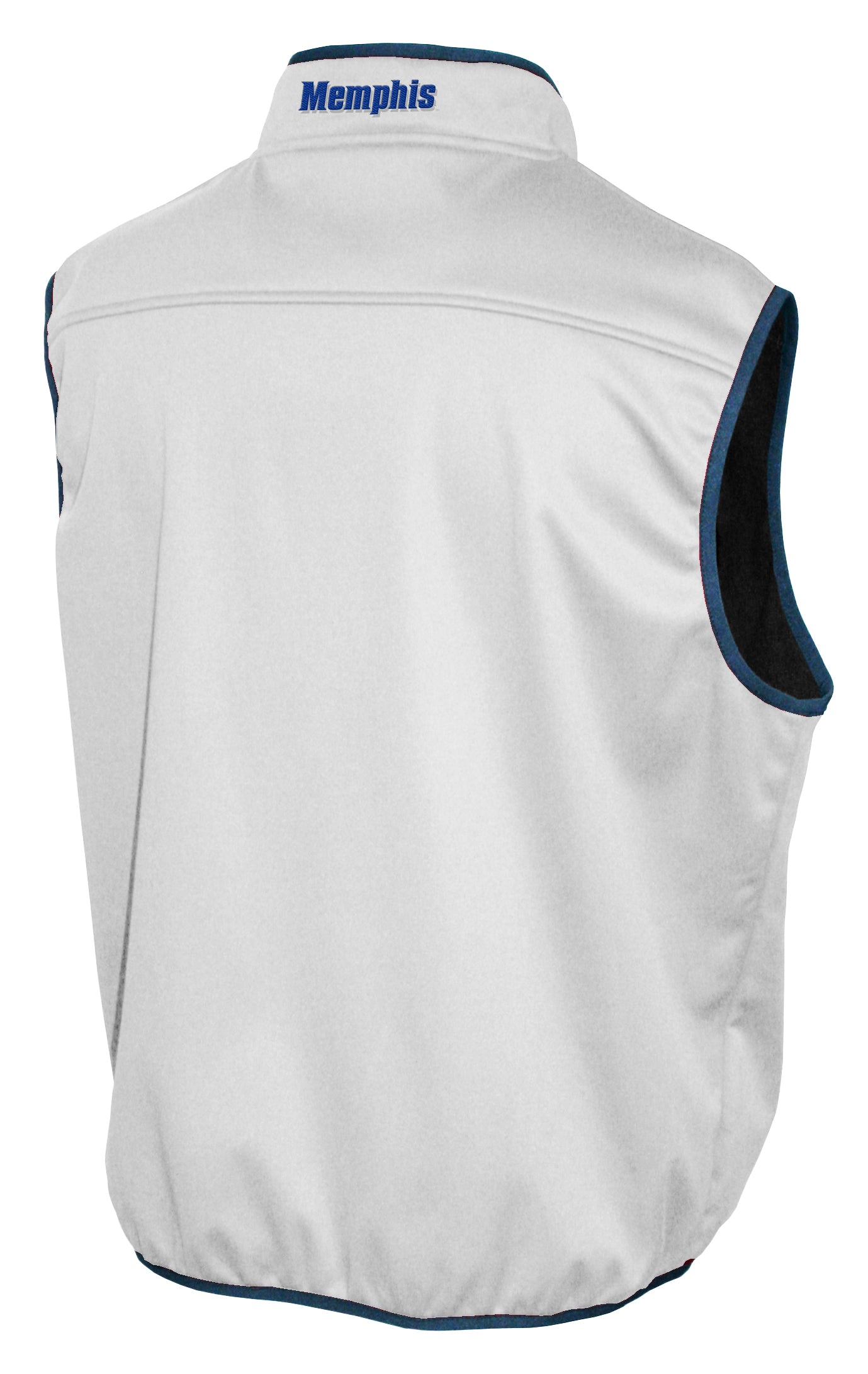Memphis Tigers Franchise Club Softshell Vest - White