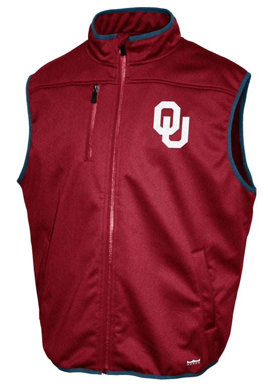 Oklahoma Sooners Franchise Club Softshell Vest