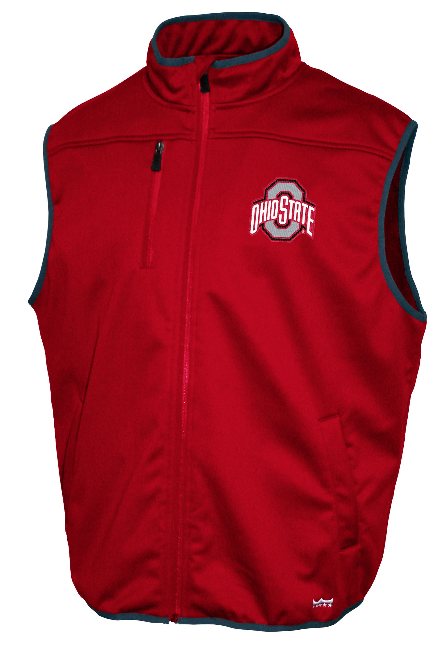 Ohio State Buckeyes Franchise Club Softshell Vest - Red