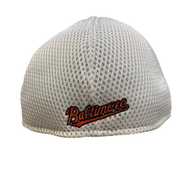 Baltimore Orioles New Era White Neo 39Thirty Flex Fit Hat
