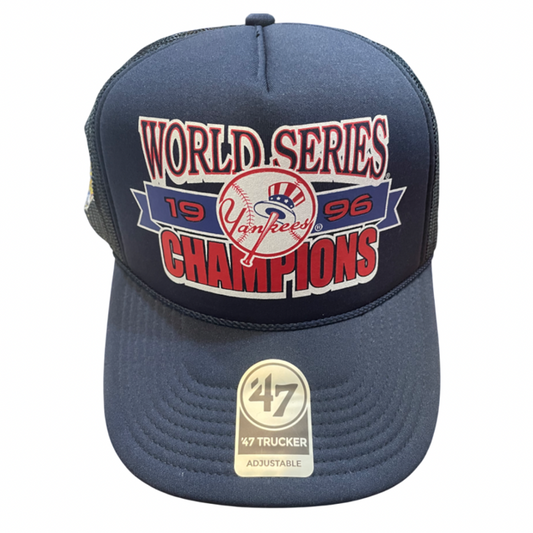 New York Yankees  '47 Brand Champ Foam Front Trucker Mesh