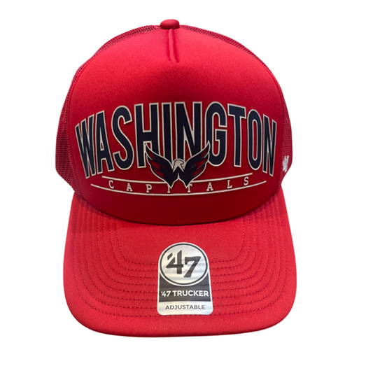 Washington Capitals Backhaul '47 Brand Foam Front Trucker Mesh