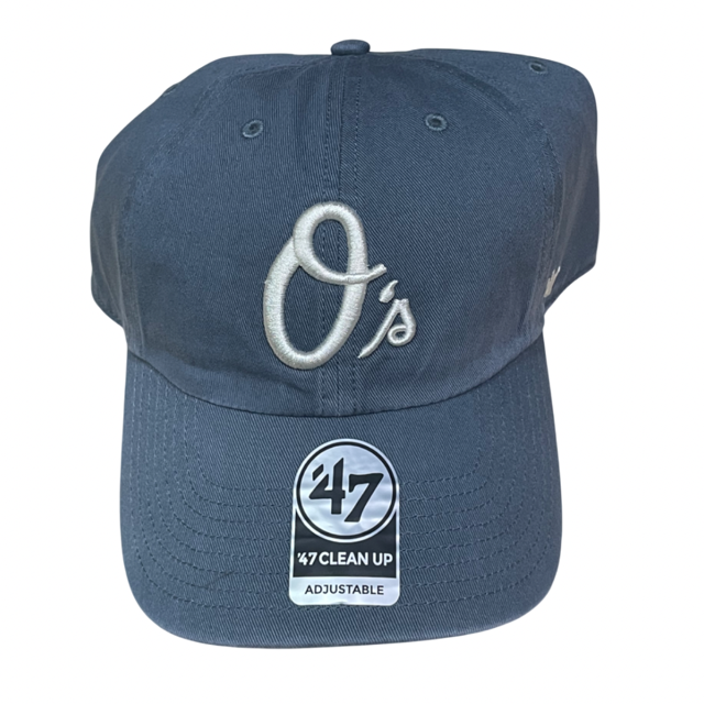 Baltimore Orioles '47 Clean Up Hat Adjustable Hat - Blue